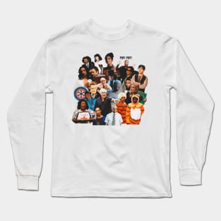 Community TV Show Collage Long Sleeve T-Shirt